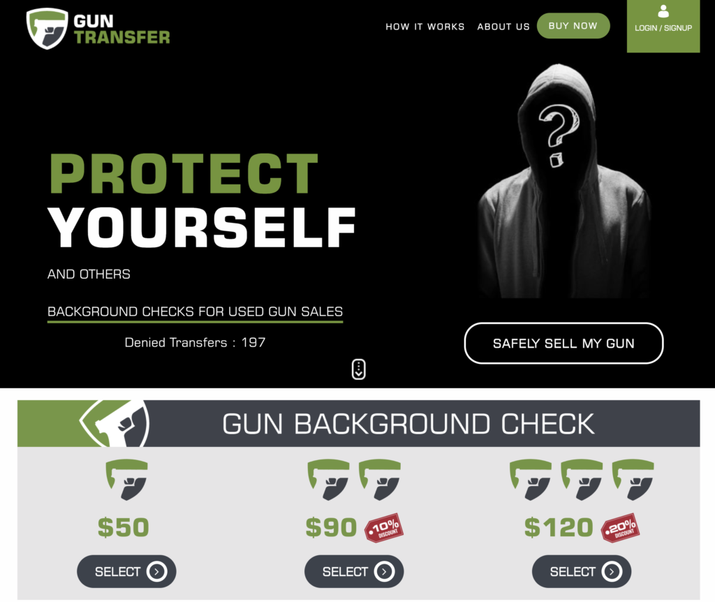 Gun Transfer home page 